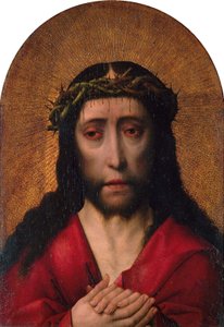 Cristo coronato di spine da follower of Dieric Bouts